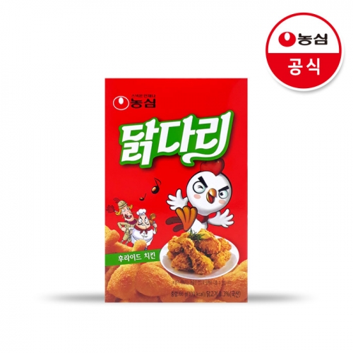 농심 닭다리 후라이드치킨 66g