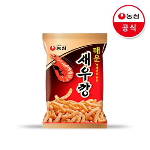 농심 매운새우깡 90g