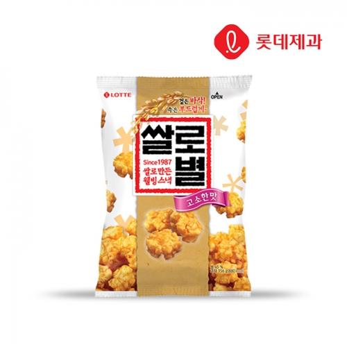 롯데 쌀로별 오리지널 156g (대용량)