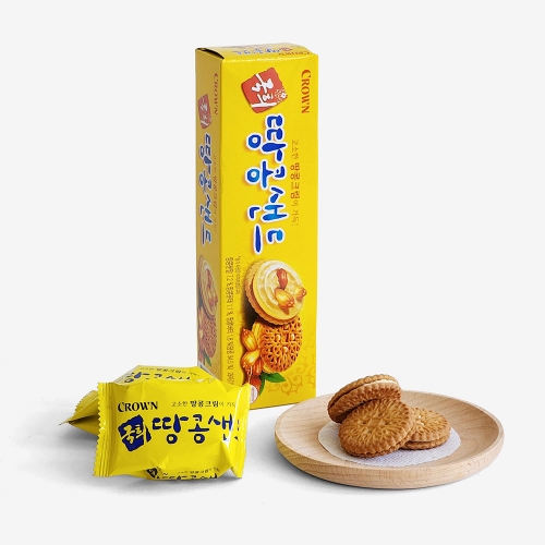 크라운 국희 땅콩샌드 70g