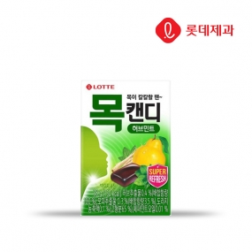 롯데 목캔디 허브 38g