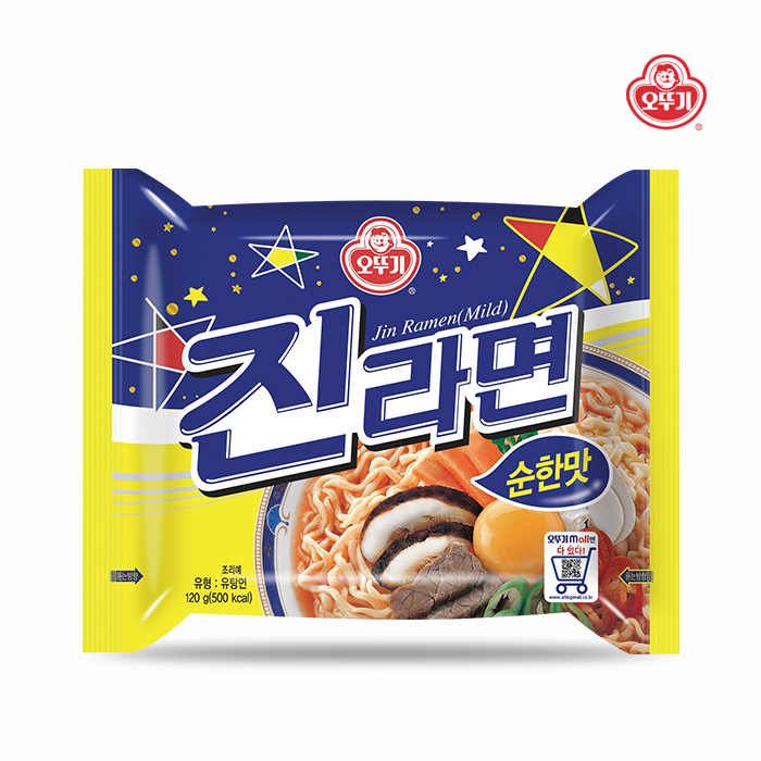 오뚜기 진라면 순한맛 120g