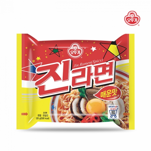 오뚜기 진라면 매운맛 120g