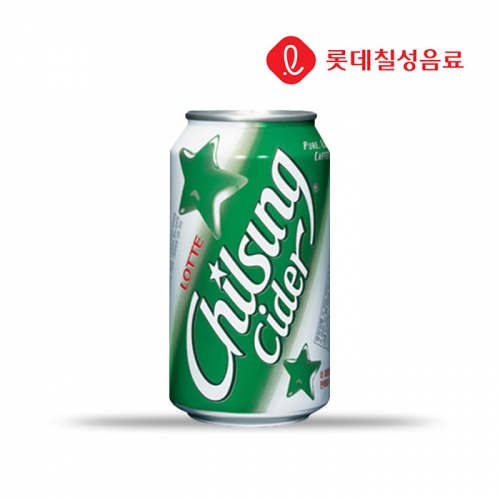 롯데칠성 칠성사이다 355ml (캔)