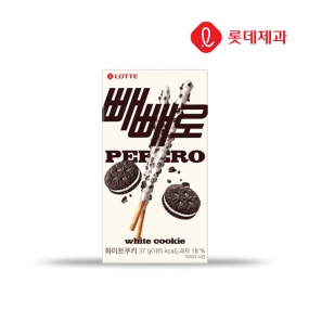 롯데 빼빼로 화이트쿠키 37g