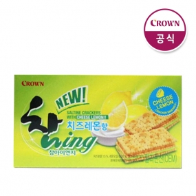 크라운 참잉 참ing 치즈레몬 135g