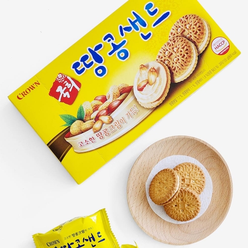 크라운 국희 땅콩샌드 155g