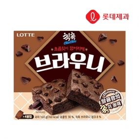 롯데 칙촉 브라우니 160g