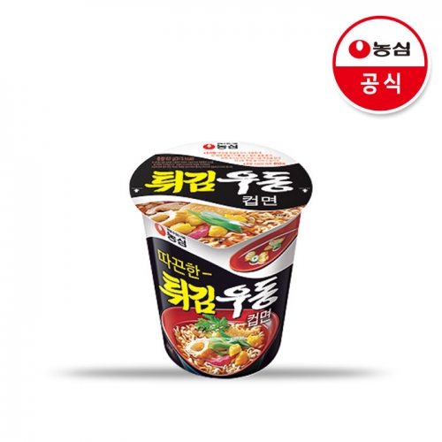 농심 튀김우동 소컵 62g