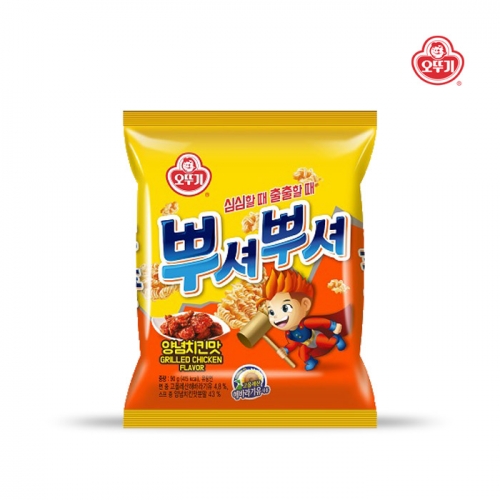 오뚜기 뿌셔뿌셔 양념치킨맛 90g