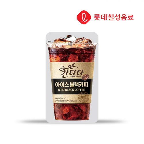 롯데칠성 칸타타 아이스 블랙커피 230ml