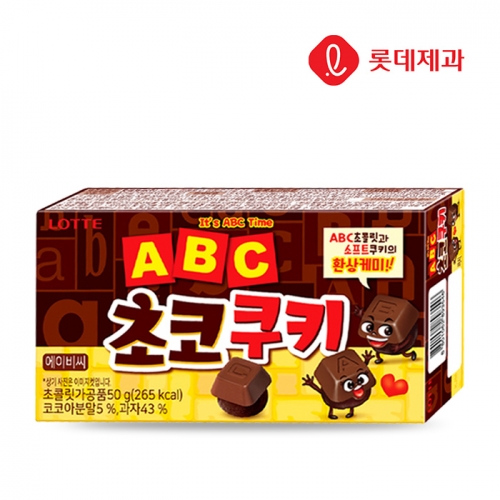 롯데 ABC 초코쿠키 50g