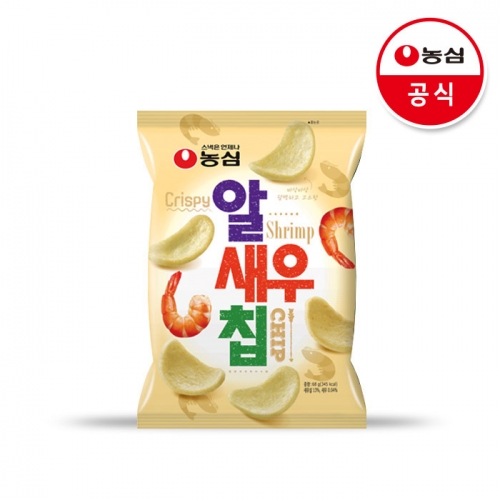 농심 알새우칩 68g