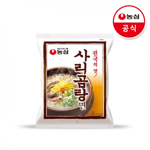 농심 사리곰탕면 110g