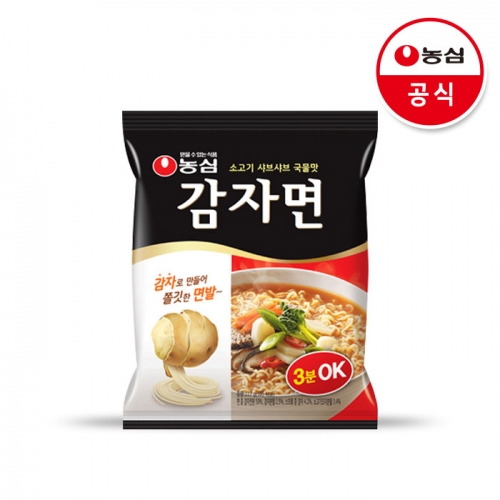 농심 감자면 117g