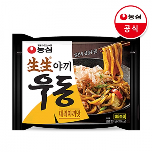 농심 생생야끼우동 데리야끼맛 251g