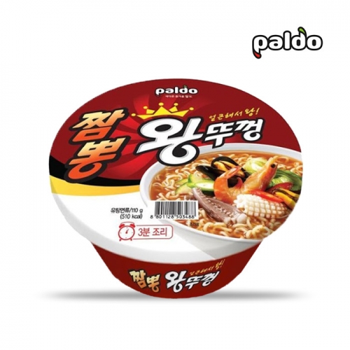 팔도 짬뽕왕뚜껑 컵 110g