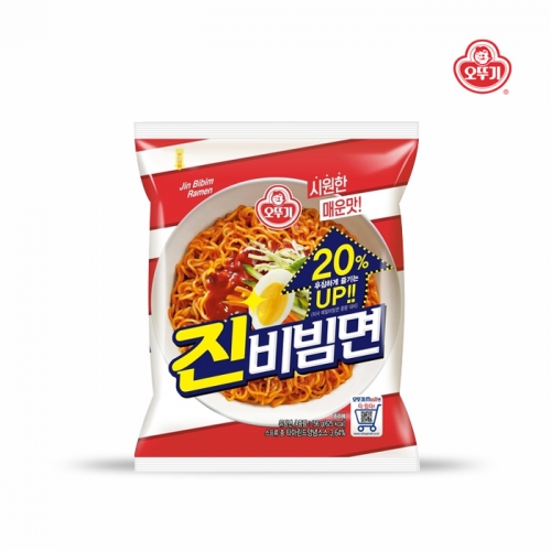 오뚜기 진비빔면 156g