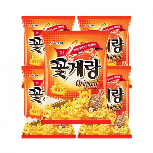 빙그레 꽃게랑 70g x 5개