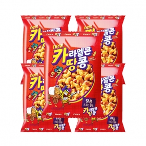 크라운 카라멜콘 땅콩 72g x 5개