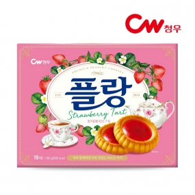 청우 플랑 딸기 160g (대용량)