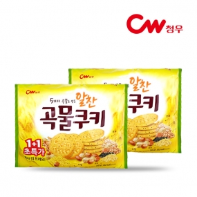 청우 알찬곡물쿠키 400g (200gx2번들)