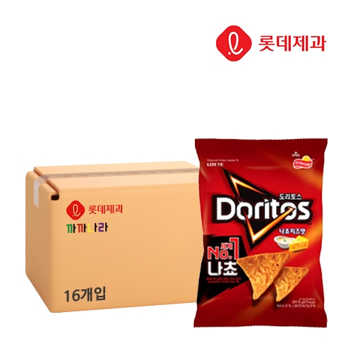 롯데 도리토스 나쵸치즈맛 84g x16