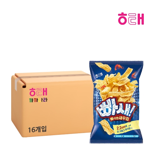 해태 The 빠새 오리지널 55g x 16개 (박스판매)