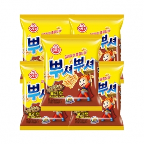 오뚜기 뿌셔뿌셔 불고기맛 90g x5