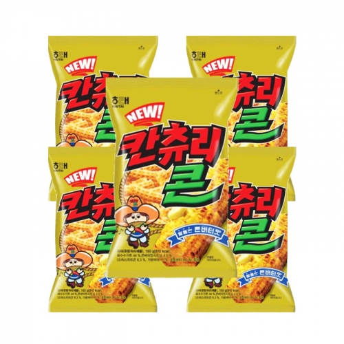 해태 칸츄리콘 콘버터맛 90g x 5개