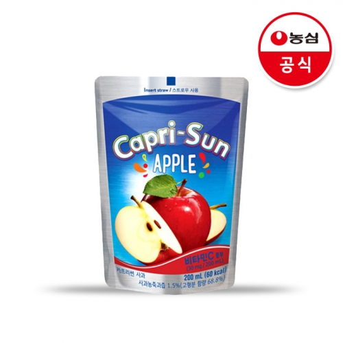 농심 카프리썬 사과 200ml