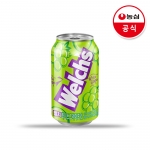 농심 웰치스소다 청포도 355ml