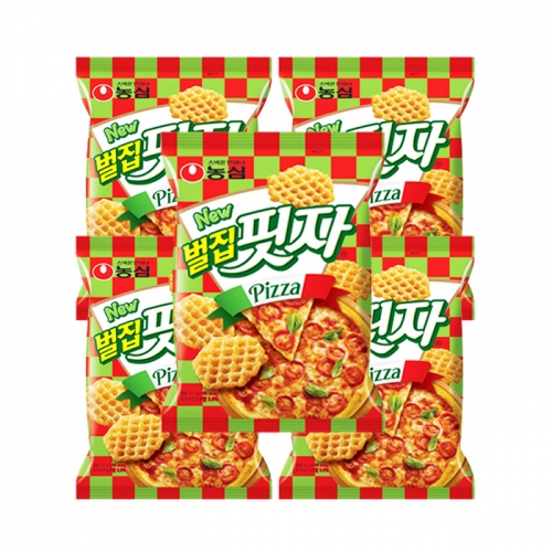 농심 벌집핏자 90g x5