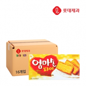 롯데 엄마손파이 127g x16