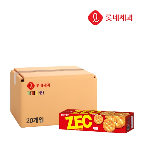 롯데 제크 오리지널 100g x20