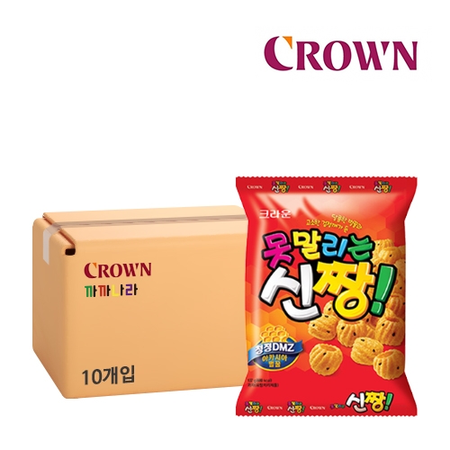 크라운 못말리는 신짱 120g x 16개 (박스판매)