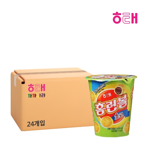 해태 홈런볼 초코G컵 51g x 24개 (박스판매)