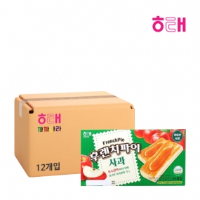 해태 후렌치파이 사과 192g x 12개 (박스판매)