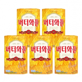 크라운 버터와플 135g x 5개