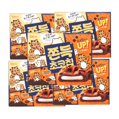 청우 쫀득초코칩 240g (대용량) x5