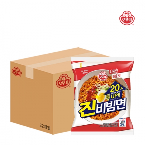 오뚜기 진비빔면 156g x32