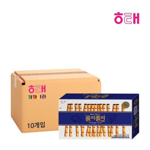 해태 롤리폴리초코 196g (대용량) x 10개 (박스판매)