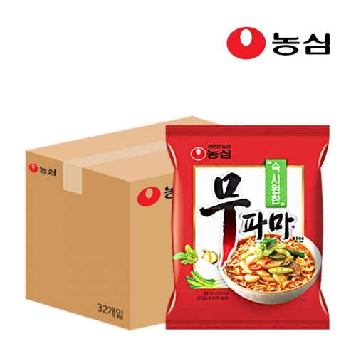 농심 무파마탕면 122g x32