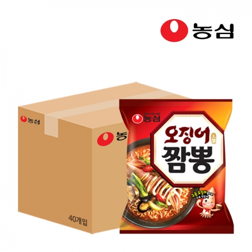 농심 오징어짬뽕 124g x40