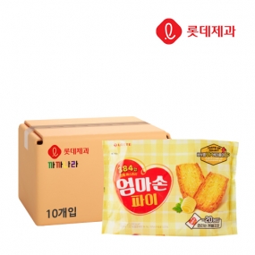 롯데 엄마손파이 254g (대용량) x10