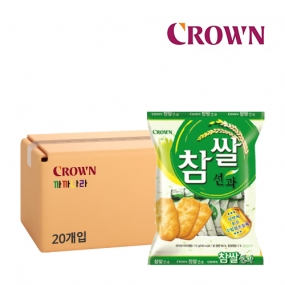 크라운 참쌀선과 115g x 20개 (박스판매)