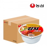 농심 김치사발면 86g x24