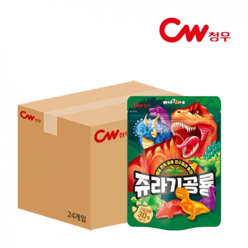 청우 쥬라기 공룡 80g x24