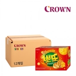 크라운 뽀또 치즈타르트 161g x 12개 (박스판매)