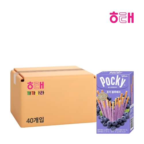 해태 포키 블루베리 41g x 40개 (박스판매)
